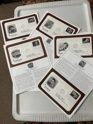 EARLY TV MEMORIES Postal Comm. Society FDC Aug 11, 2009  - LOT OF 5! - Image 1 of 4