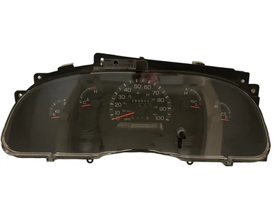 Cuadro de instrumentos velocímetro 99 medidores Ford E250/E350/E450SD 189.492 millas Foto 1 de 3