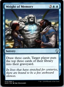 Weight of Memory - Dominaria #74 - MTG - Picture 1 of 1