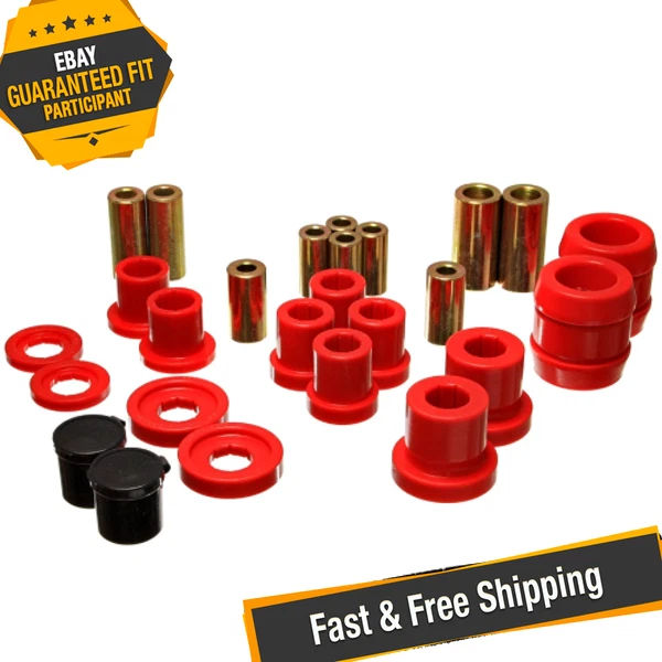 Juego de bujes de brazo de control delantero Energy Suspension 16.3120R para 00-09 Honda S2000 Foto 1 de 4