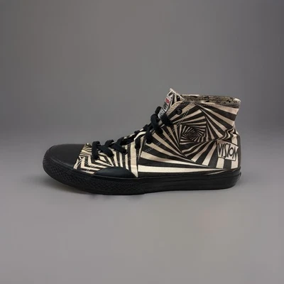 VTG Vision Street Wear Hi Top Men skate sneakers Size13 hypnotic twilight Zone - Image 1 of 4