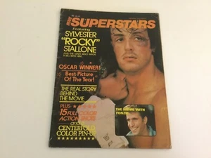 Selten! Frühjahr 1977 Magazin FILM STUPERSTARS mit Sylvester Rocky Stallone - Bild 1 von 7