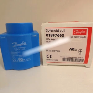 Bobina elettrogeno Danfoss 018F7663 nuova 1 pezzo spedizione gratuita - Foto 1 di 2