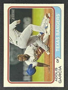 Adolis Garcia 2023 Topps Heritage #50 Texas Rangers - Picture 1 of 2