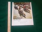 Vintage Amf V-Twin Harley Davidson Motorcyles Sales Brochure W Specs