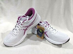 Asics Women's GEL-Contend 7 White/Grape Running Shoes - Size 8.5/9/11 NWB 
