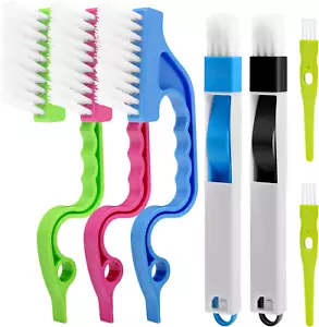 7Pcs Gap Cleaning Brush, Multifunctional Window Track Cleaning Tools and Window - Picture 1 of 7