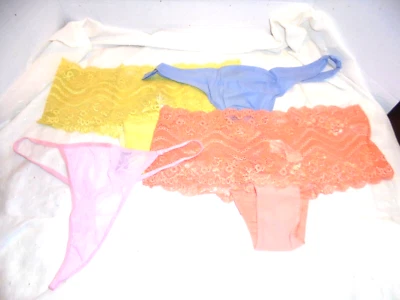 LADIES LACE  AND SUPER GIRL BRIEFS- SIZE XL - Image 1 of 4