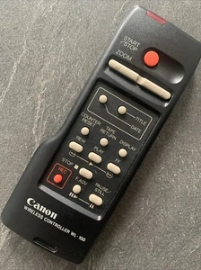 CANON WL-100 CAMCORDER GENUINE REMOTE STRIPPED CLEANED TESTED & WORKING - Picture 1 of 5