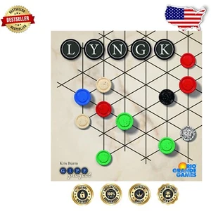 Lyngk: Vibrant 48-teiliges Strategiespiel für 2 Spieler, 30-60 Minuten Spielzeit - Bild 1 von 2