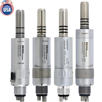 BEING Dental Fiber Optic LED Air Motor 4/6 Hole Low Speed Handpiece Fit NSK KaVo - Image 1 of 4