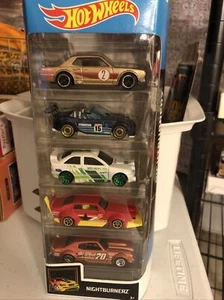 VHTF 2019 Hot Wheels Nightburnerz 5-Pack - Picture 1 of 1