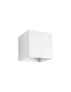 Applique a led per esterno design moderno cubo bianco RD-0420 - Imagen 1 de 1
