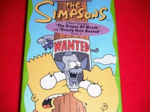 The Best of The Simpsons VHS 1997 The Crepes of Wrath Krusty Gets Busted - Picture 1 of 3