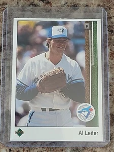 1989 Upper Deck Al Leiter Card - Picture 1 of 2