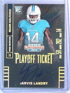 2014 Panini Contenders Playoff Ticket Jarvis Landry Rookie RC Autograph #39/99 - Picture 1 of 1