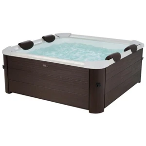 MSpa Tribeca Airjet - 1.6m x 1.6m x 65cm - 6 Person Portable Frame Spa Hot Tub - Picture 1 of 5
