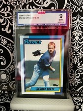 1990 Topps George Brett #60 Baseball Kansas City Royals (MVP/HOF) PSA 9 MINT