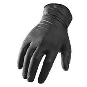 BLACK & BLUE Disposable Gloves Nitrile Powder Latex Free**100**200**