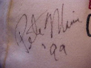 SIGNED By Famous PETE MARINO 1999Outdoor World Spring Classic Cap Brass Pro Shop - Picture 1 of 4