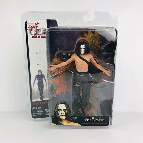 NECA Reel Toys Cult Classics Hall Of Fame The Crow Eric Draven 2008 New Sealed Cover