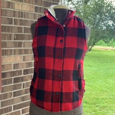 True Craft Red & Black Vest, size Small - Imagem 1 de 4