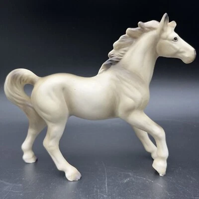 Vintage 1960s Enesco Thoroughbred Horse E-3296 Porcelain Ceramic Figurine Japan - Image 1 of 4