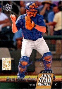 2010 Upper Deck Kevin Richardson #29 Texas Rangers