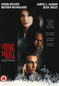 A Time To Kill (1996) DVD,Sandra Bullock, Samuel L. JACKSON, Joel Schumacher - Imagen 1 de 2