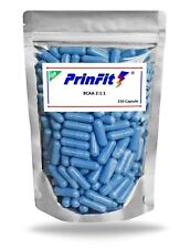 BCAA 2:1:1 - 250 Capsule - Aminoacidi Ramificati cps no cpr compresse - PrinFit