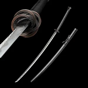 Anillo Elden hecho a mano Moonveil Katana - acero al carbono 1045 - Imagen 1 de 3