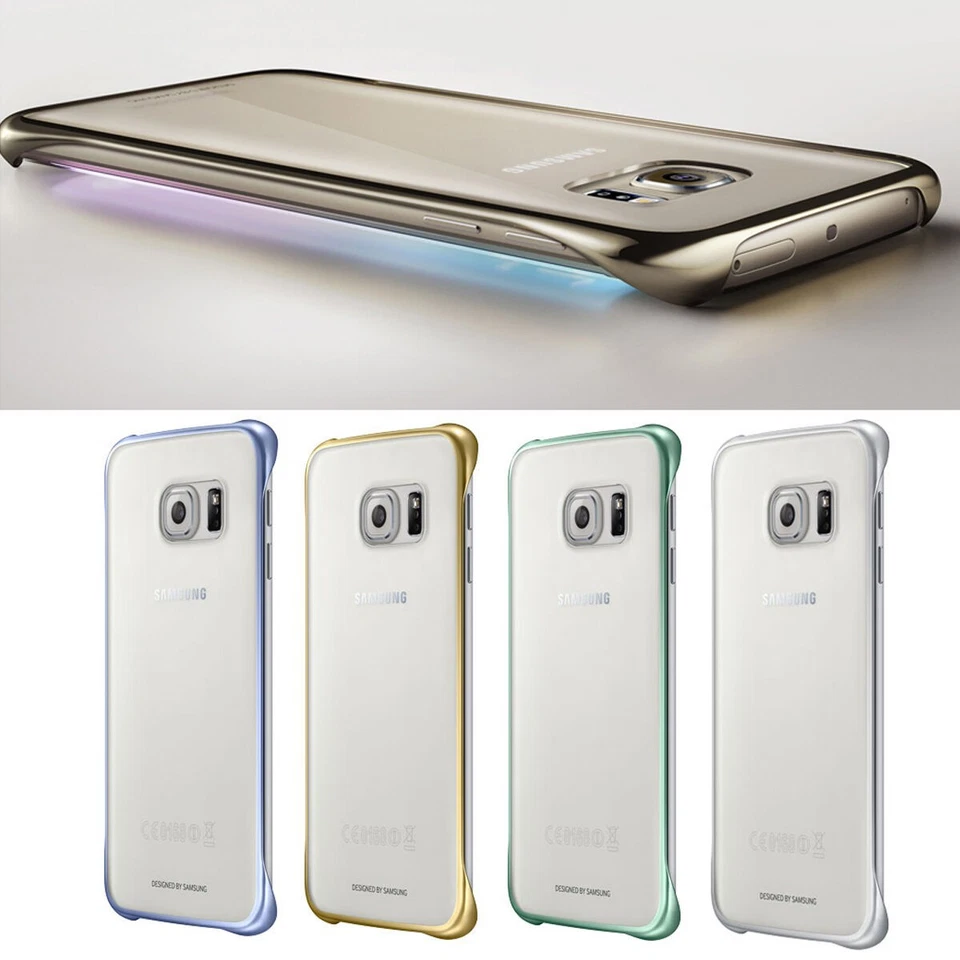 Cover trasparente originale Samsung (EF-QG925B) per Galaxy S6 Edge - Immagine 1 di 1