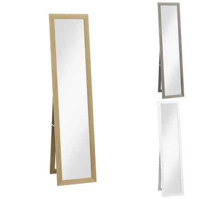 Standspiegel, Ganzkörperspiegel mit Ständer, freistehender Wandspiegel - Bild 1 von 4