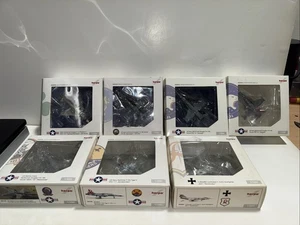 Lot Of 7 Herpa Miniaturmodelle 1/200 Sundowners Werewolves Wildcats Rampages - Picture 1 of 16