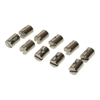 10x Schraubnippel 5x7 mm Bowdenzug Seilzug für Hercules Puch Kreidler Zündapp - Bild 1 von 2