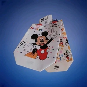 Disney Mickey Mouse 2 Pack Mini Reusable White Gift Bags with Handles NEW! - Picture 1 of 3