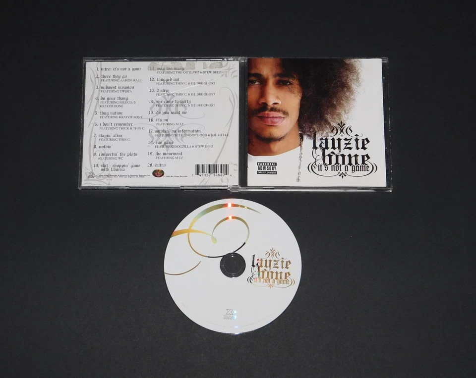 Layzie Bone - It's Not A Game CD (2005) Krayzie Twista Snoop Dogg WC Outlawz ++ - Image 1 of 1