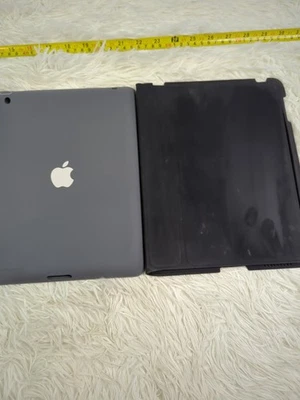 Apple® - 2 Smart Case for iPad® 2nd 3rd, & 4th Gen – Gray And Black MD454LL/A - Image 1 of 4