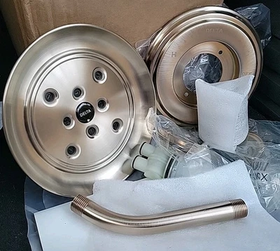 Delta Faucet T14297-CZLHP Cassidy Multi Choice 14 Series Borde de ducha Champagne  Foto 1 de 4