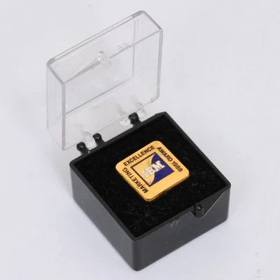 Vintage IBM Computer Marketing Excellence Award 1988 Lapel Pin Badge *RARE* - Image 1 of 3
