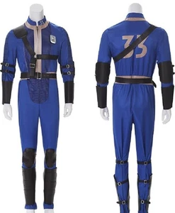 Fallout Vault 33 Dweller- Halloween Costume Suit Outfit (Leather Armor Only) - Picture 1 of 5