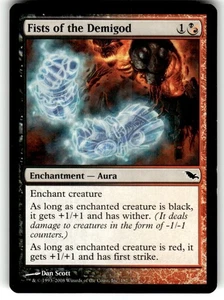 Fists of the Demigod #187 (NM) Shadowmoor SHM Magic MTG - Picture 1 of 2