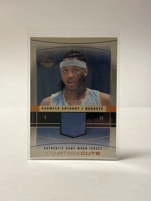 2003-04 Fleer Carmelo Anthony #CC-CA Courtside Cuts Rookie Memorabilia /75 - Image 1 of 2
