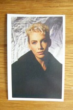ANNIE LENNOX EURYTHMICS FANZ (SPAIN) MUSIC CARD #64  1988 MINT