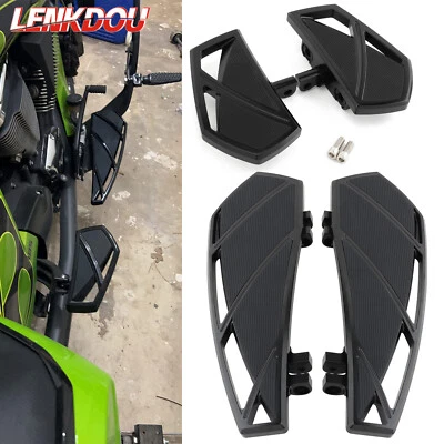 Phantom Floorboards Foot Pegs Pedals For Harley Softail Touring Street Glide FLD - Image 1 of 4