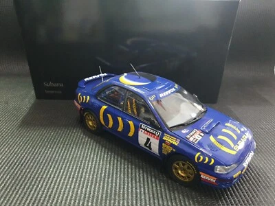 Modello 1:18 Auto Statico Subaru Impreza 1994 Collezione Kyosho - Immagine 1 di 4