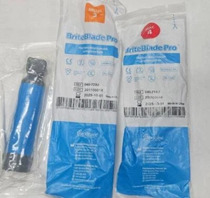 NUOVE LAME LARINGOSCOPICHE BRITEPRO SOLO & BRITEBLADE PRO MILLER 3 & MAC 4! PK m - Foto 1 di 4