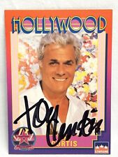 Tony Curtis American Actor Hollywood Starline Trading Card Signed 1991