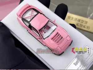 Micro turbo 1:64 Nissan 180SX Alloy Metal Diecast Car Model Display Ornaments - Foto 1 di 26