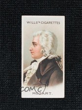 1911 Wills Musical Celebrities Tobacco Wolfgang Mozart #4 11bd